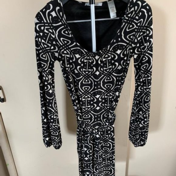 Laundry by Design geometric Print dress - Picture 1 of 3